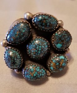 Lander Blue Turquoise RIng